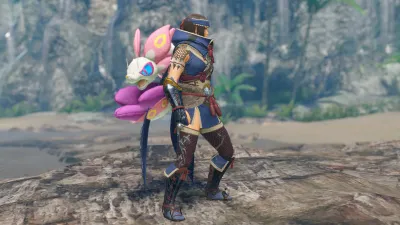 Многослойное оружие охотника «Набитый Мидзуцунэ» (тяжелое лукорудие) — скриншот 2