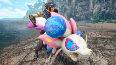 Многослойное оружие охотника «Набитый Мидзуцунэ» (тяжелое лукорудие) — скриншот 4