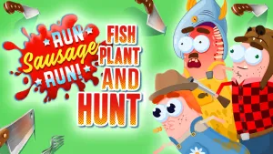 Run Sausage Run: Fish, Plant and Hunt
