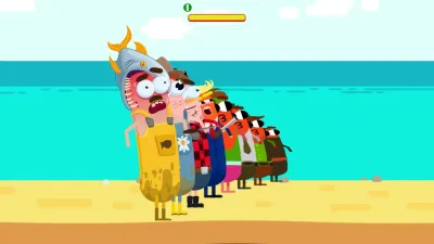 Run Sausage Run: Fish, Plant and Hunt — скриншот 1