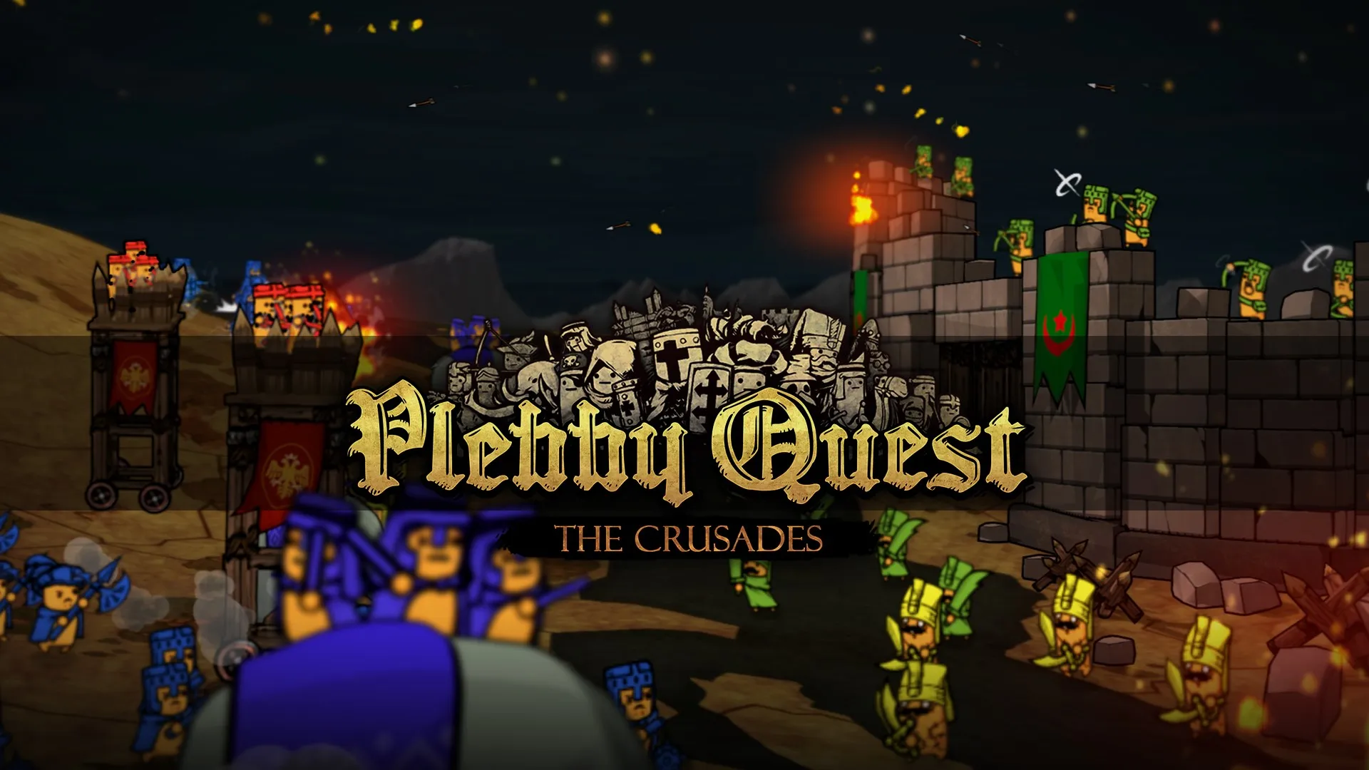 Plebby Quest: The Crusades — трейлер