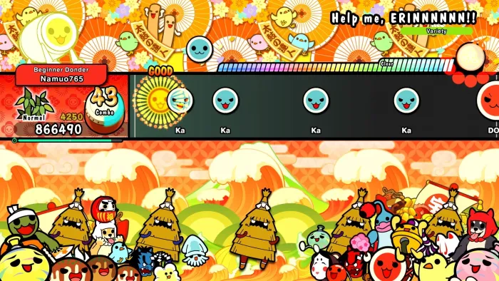 Taiko no Tatsujin: The Drum Master! Touhou Project Arrangements Pack — скриншот 3