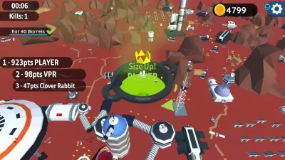 Hole io: Red Planet DLC — скриншот 4