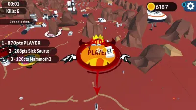 Hole io: Red Planet DLC — скриншот 6