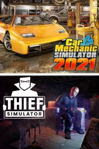 Car Mechanic Simulator 2021 & Thief Simulator