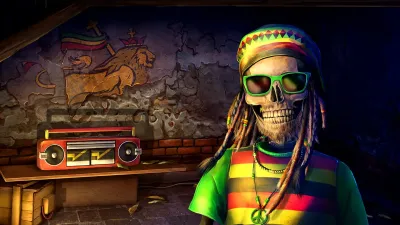 AAA Dynamic Scenes - Happy Reggae Skeleton Dynamic Scene — скриншот 1