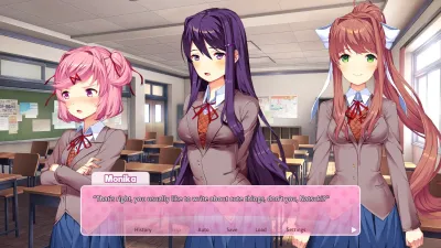 Doki Doki Literature Club Plus! — скриншот 6