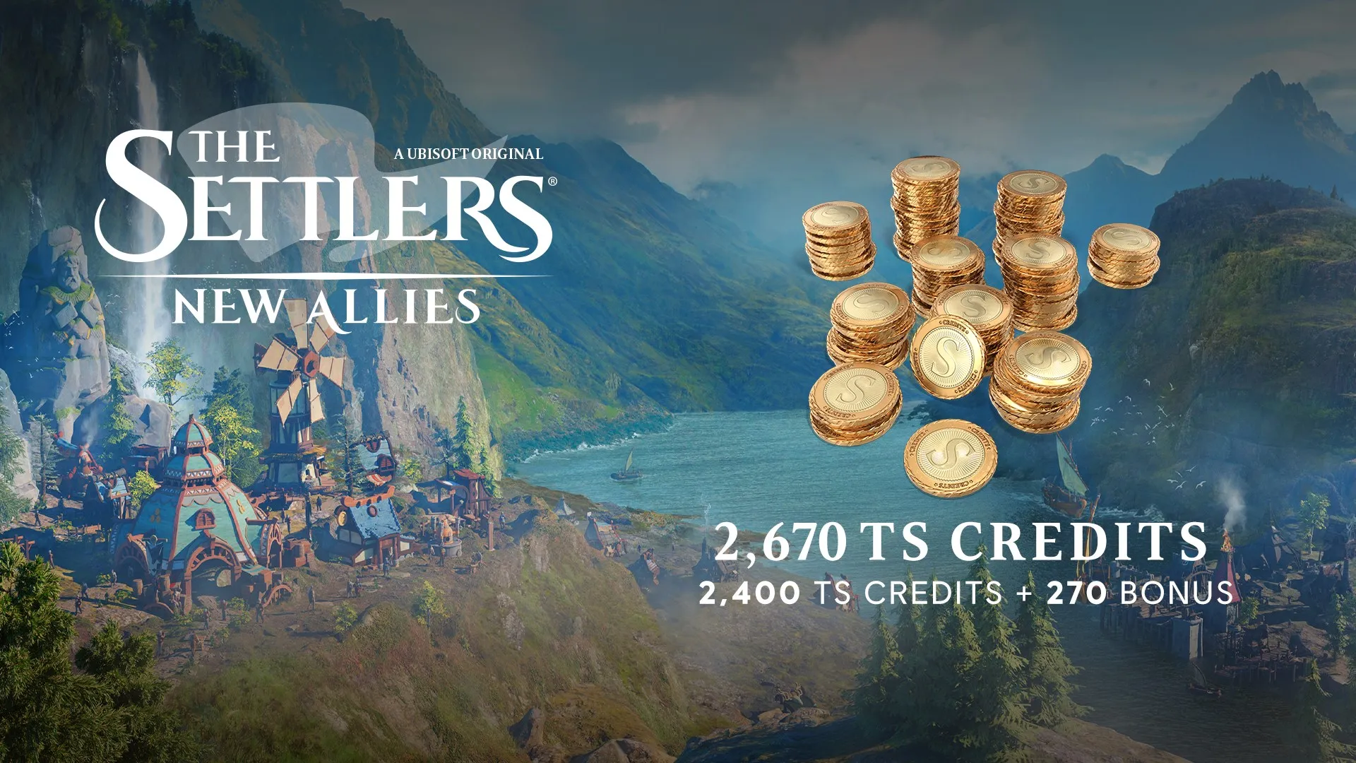 Набор кредитов The Settlers®: New Allies (2670)