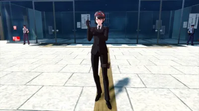 Digimon Story Time Stranger - Costume Public Safety Suit & Special Supplies Set — скриншот 2