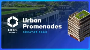 Cities: Skylines II - Creator Pack: Urban Promenades