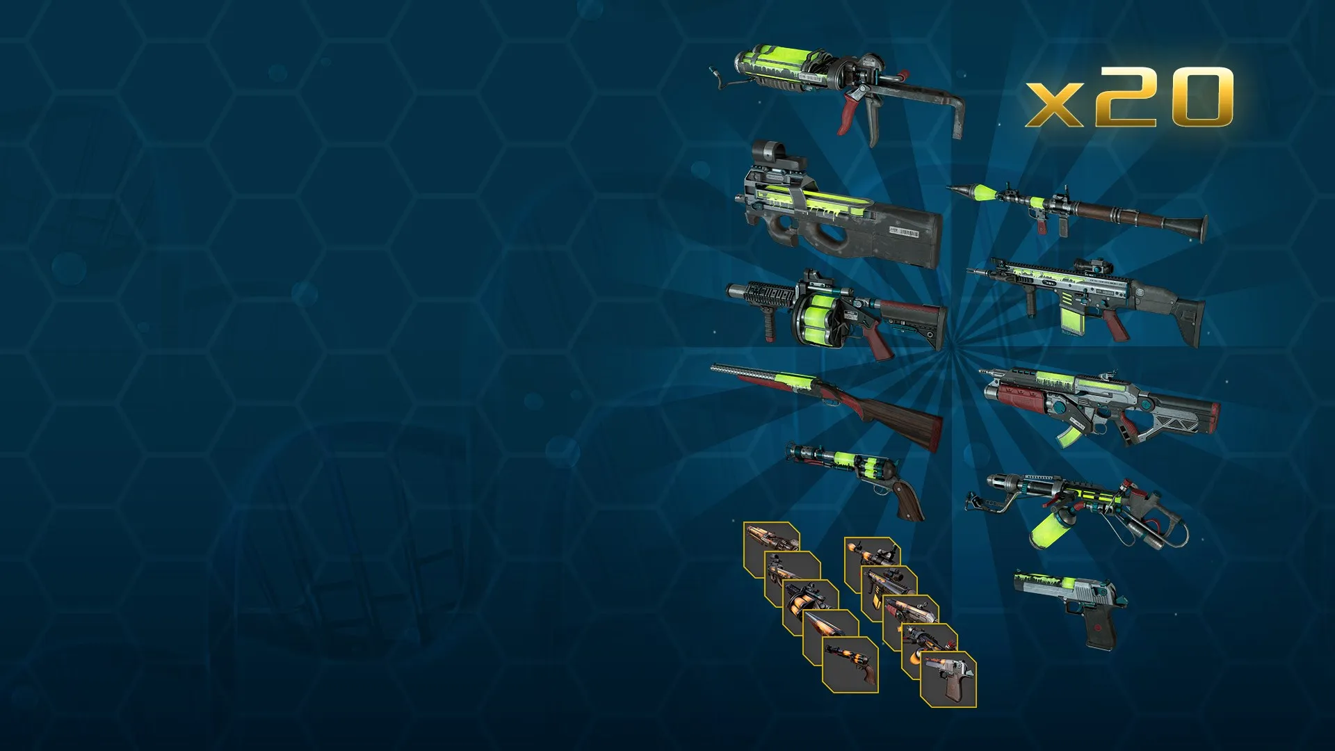 Набор внешн. видов оружия «Алхимик»