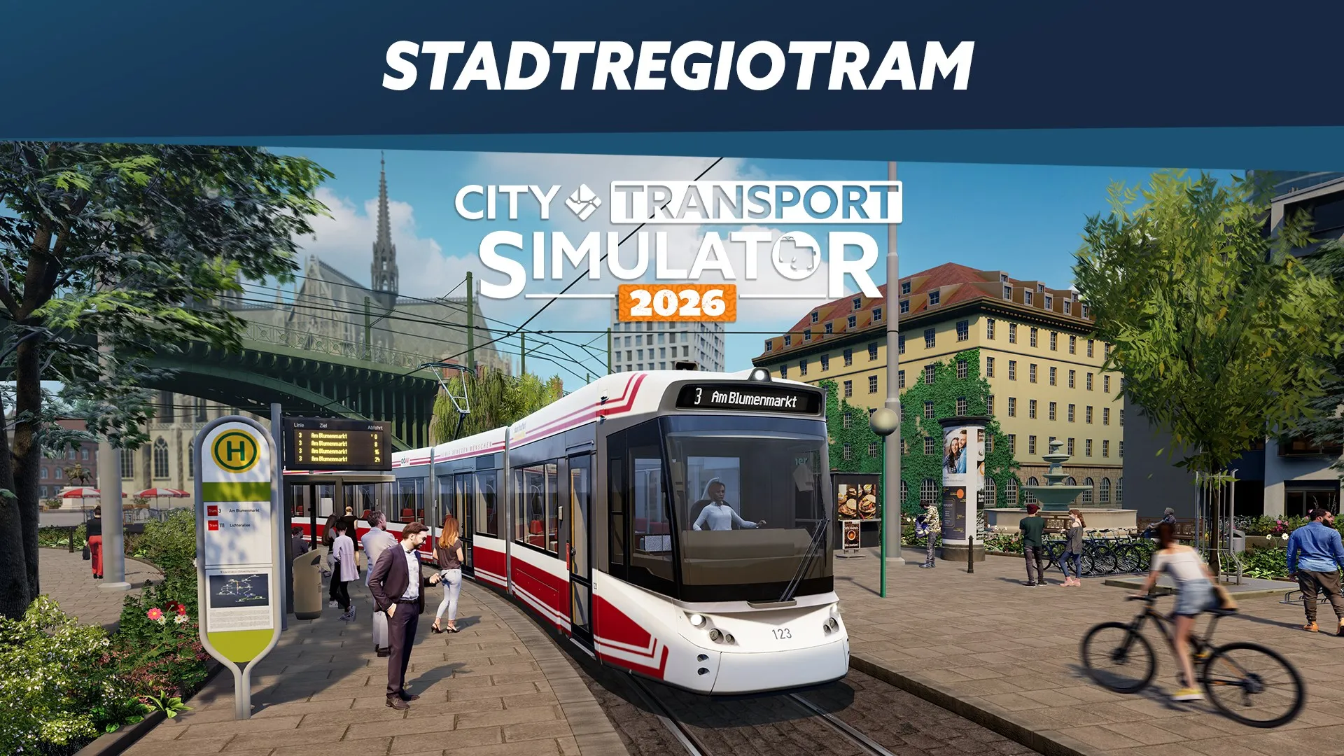 CTS 2026 - Tram DLC: StadtRegioTram - City Transport Simulator Bus & Tram
