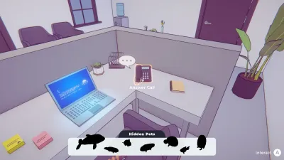 Pets Hidden In The Office — скриншот 4