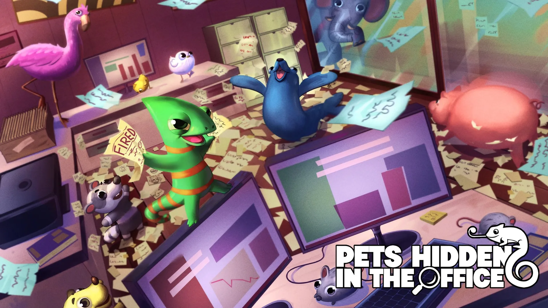 Pets Hidden In The Office — трейлер