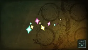 Подвеска: парящие блёстки