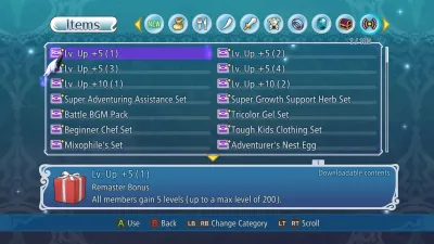 Tales of Graces™f Remastered - Lv. Up+5 (1) — скриншот 1