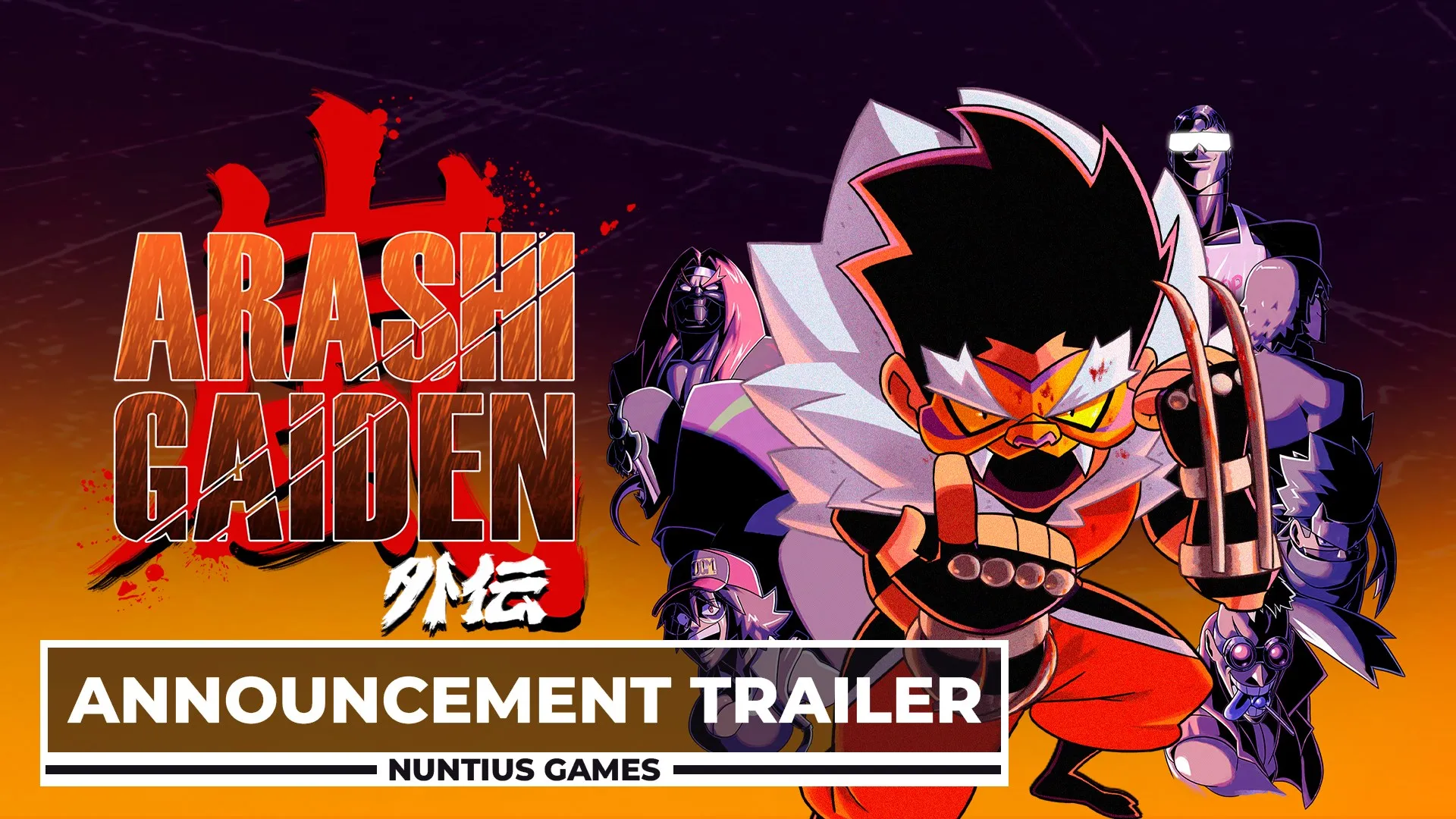 Arashi Gaiden — трейлер