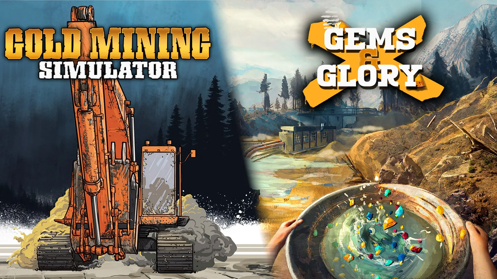 Gold Mining Simulator + Gems & Glory DLC