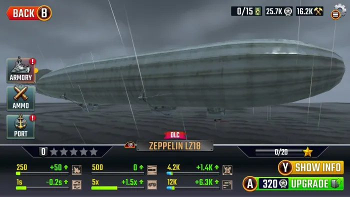 Uboat Attack: Zeppelin DLC — скриншот 4
