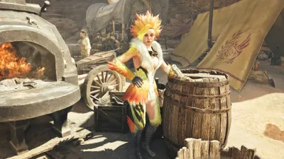 Костюм Джеммы: костюм краснопёрого сейкрета — скриншот 3