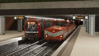 SubwaySim 2 - Hamburg Akkulok AL1 — скриншот 7