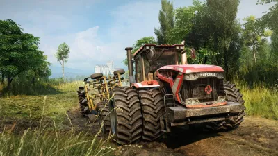 SnowRunner - Season 8: Grand Harvest (Windows) — скриншот 4