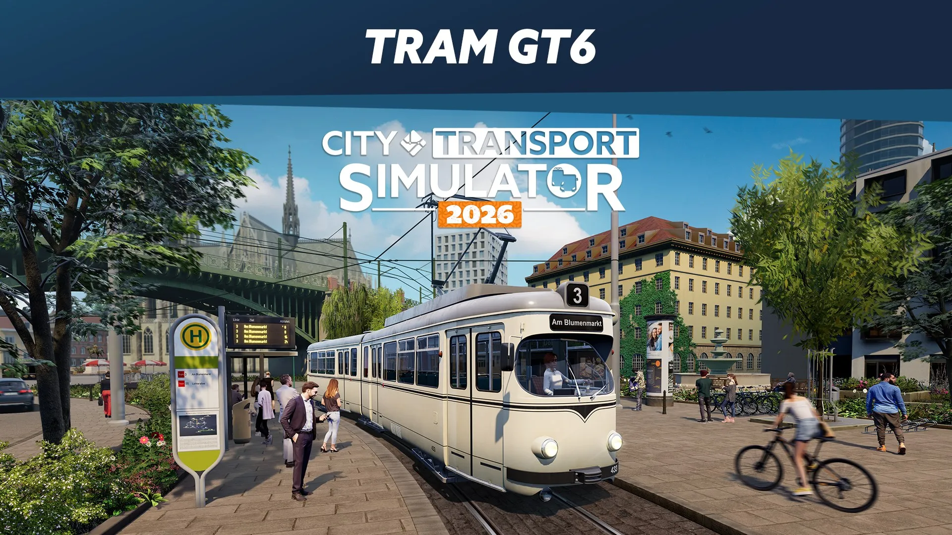 CTS 2026 - Tram DLC: GT6 - City Transport Simulator Bus & Tram