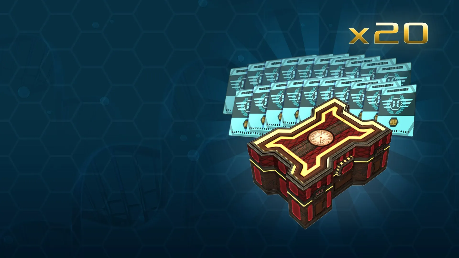 Ящик с оружием Horzine | тип 15: золотой набор