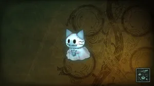 Подвеска: синий полтеркотт