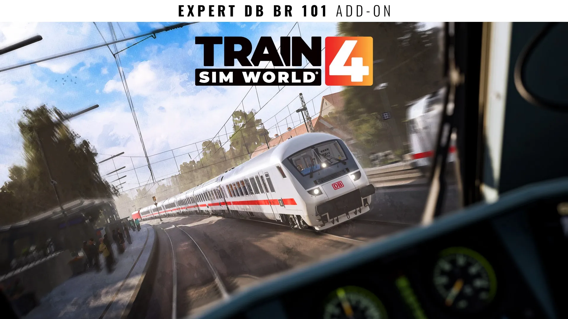 Train Sim World® 4: Expert DB BR 101 & IC Steuerwagen Loco Add-On