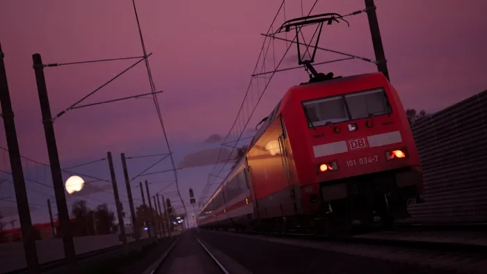 Train Sim World® 4: Expert DB BR 101 & IC Steuerwagen Loco Add-On — скриншот 9