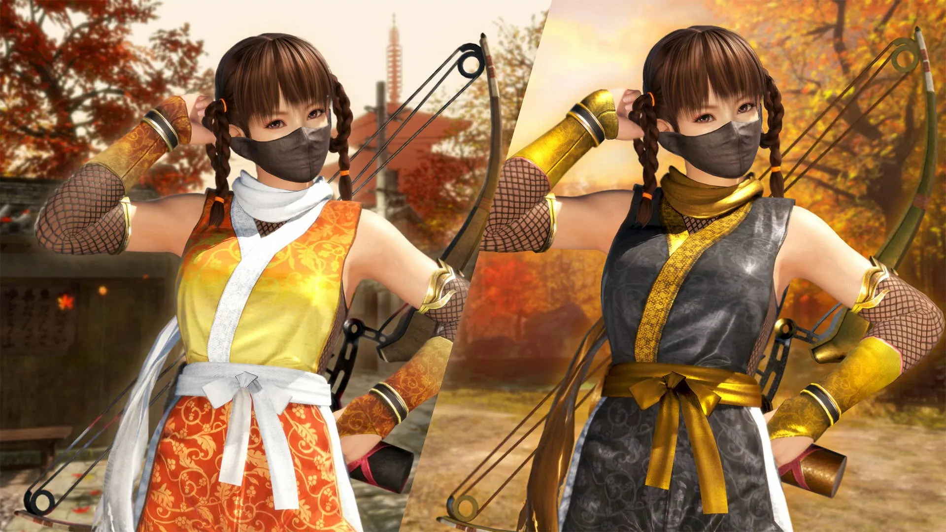 Костюм могучего ниндзя для DOA6 — Лэйфан