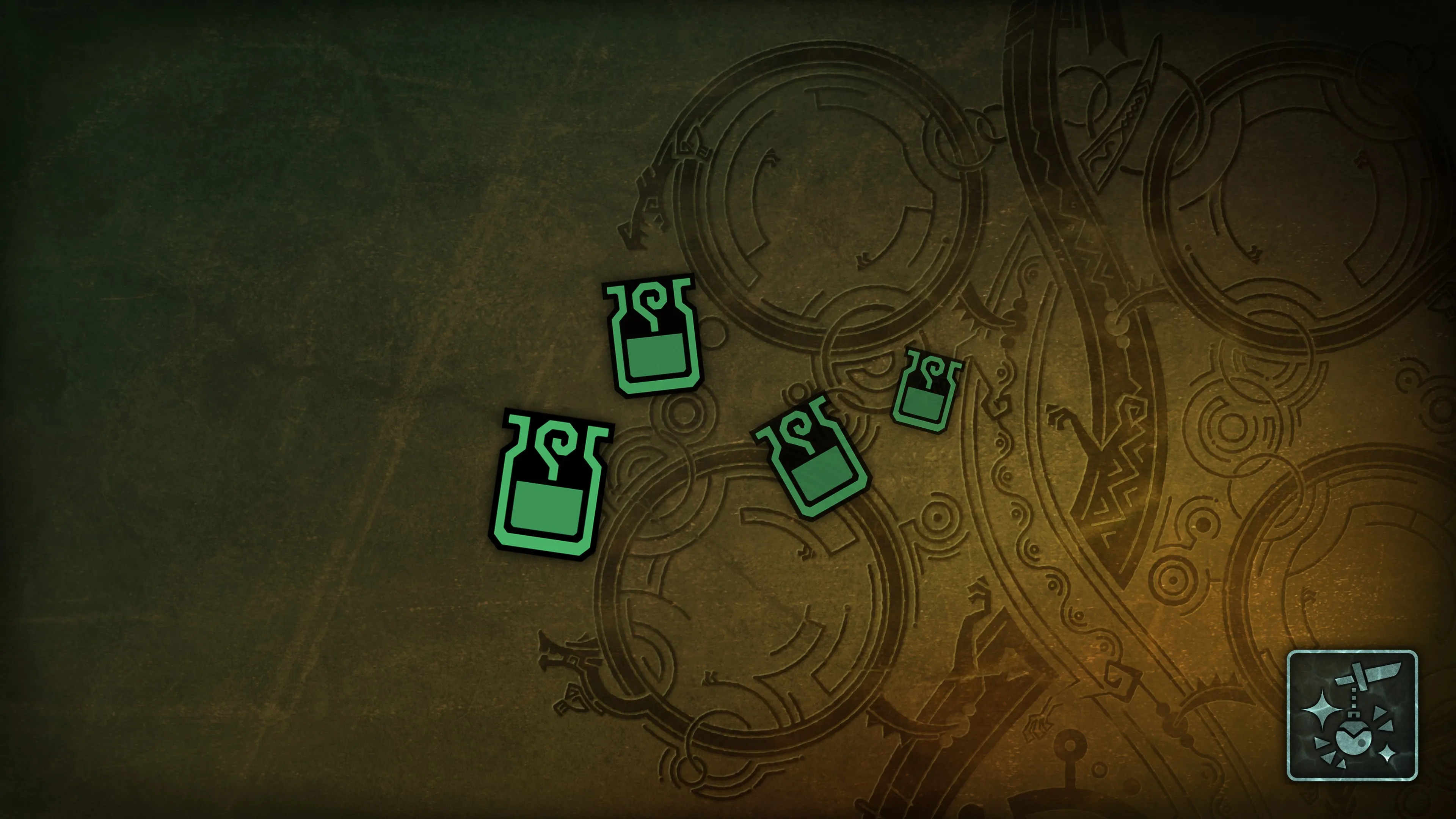 Подвеска: парящие зелья