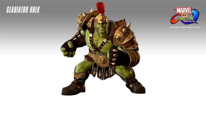 Marvel vs. Capcom: Infinite - костюм Gladiator Hulk