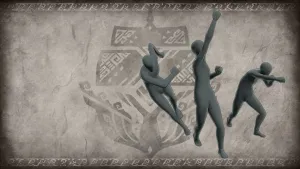 Набор поз «Атака 2»