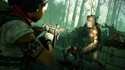 Zombie Army 4: Zombie Tank Weapon Skins — скриншот 5