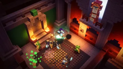 Minecraft Dungeons: приключенческий абонемент «Облачное восхождение» — скриншот 3