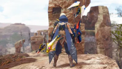 Многослойное оружие охотника «Затерянный код: Телт» (глефа насекомых) — скриншот 2