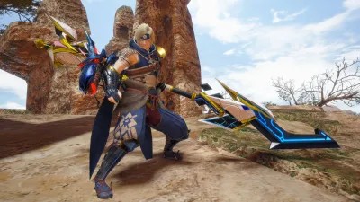 Многослойное оружие охотника «Затерянный код: Телт» (глефа насекомых) — скриншот 3