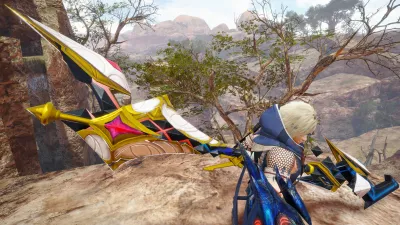 Многослойное оружие охотника «Затерянный код: Телт» (глефа насекомых) — скриншот 4