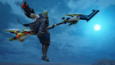 Многослойное оружие охотника «Затерянный код: Телт» (глефа насекомых) — скриншот 5