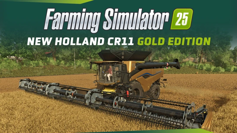 FS25: New Holland CR11 Gold Edition (PC)