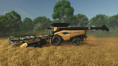 FS25: New Holland CR11 Gold Edition (PC) — скриншот 3