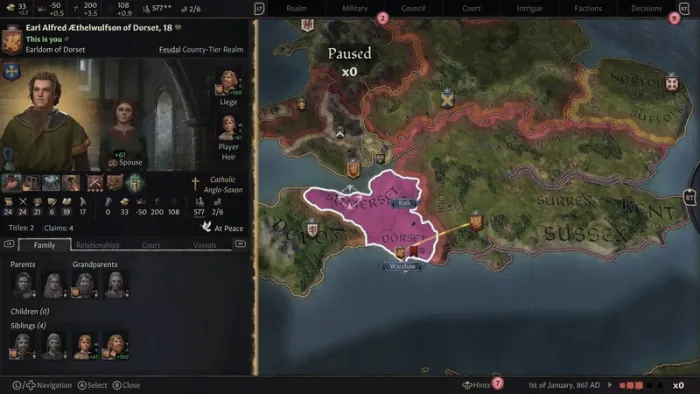 Crusader Kings III — скриншот 3