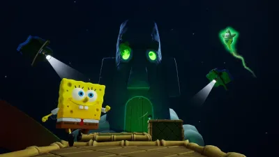 Губка Боб Квадратные Штаны: Гиганты глубин – DLC «Plankton's Portal Challenge» — скриншот 1