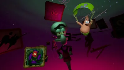 Губка Боб Квадратные Штаны: Гиганты глубин – DLC «Plankton's Portal Challenge» — скриншот 3