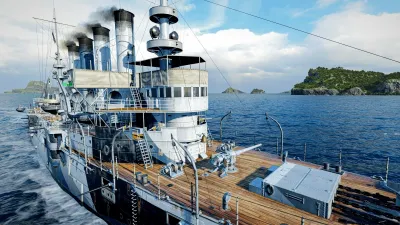 World of Warships: Legends — Океанский странник — скриншот 2