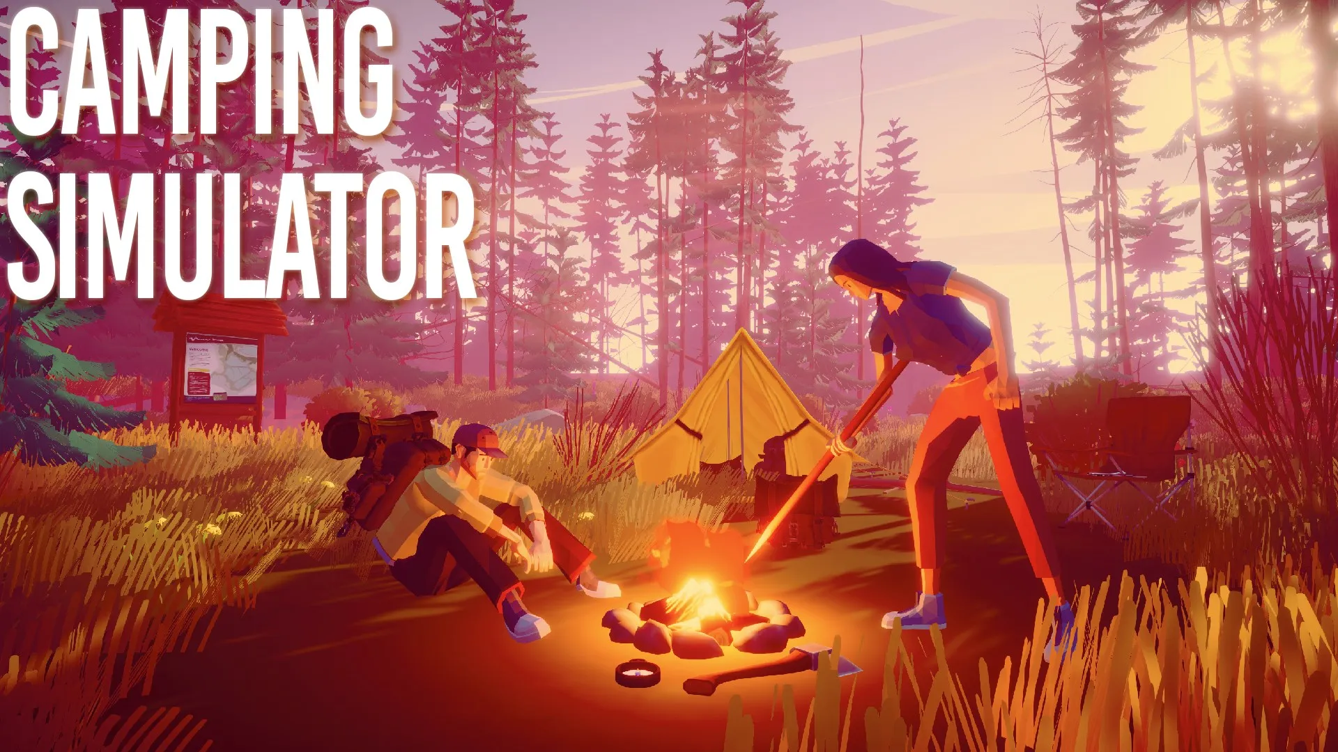 Camping Simulator: The Squad — трейлер