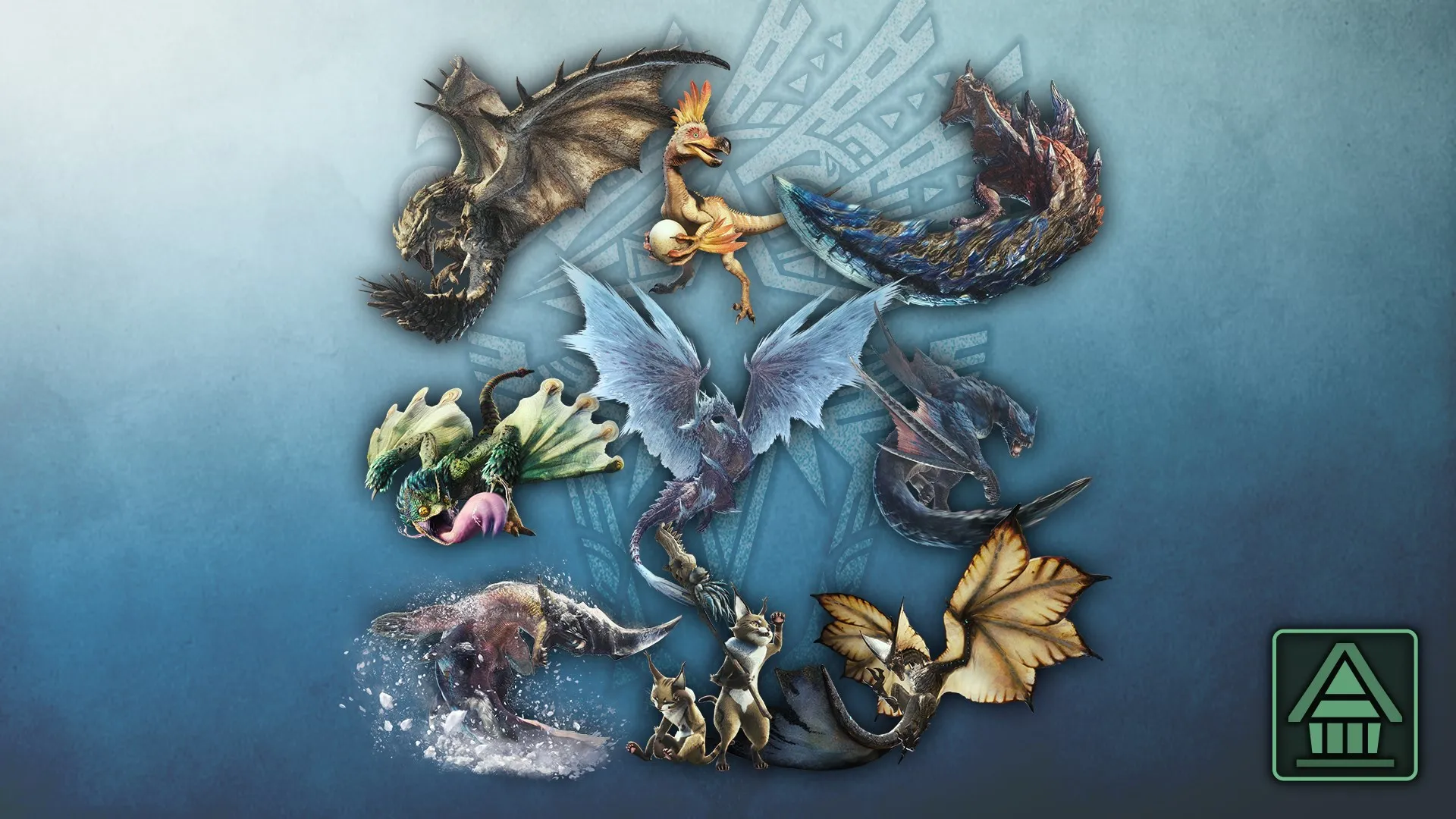 Фигурка чудовища – комплект 2