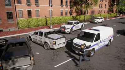 Police Simulator: Patrol Officers: Special Police Vehicle Pack — скриншот 8
